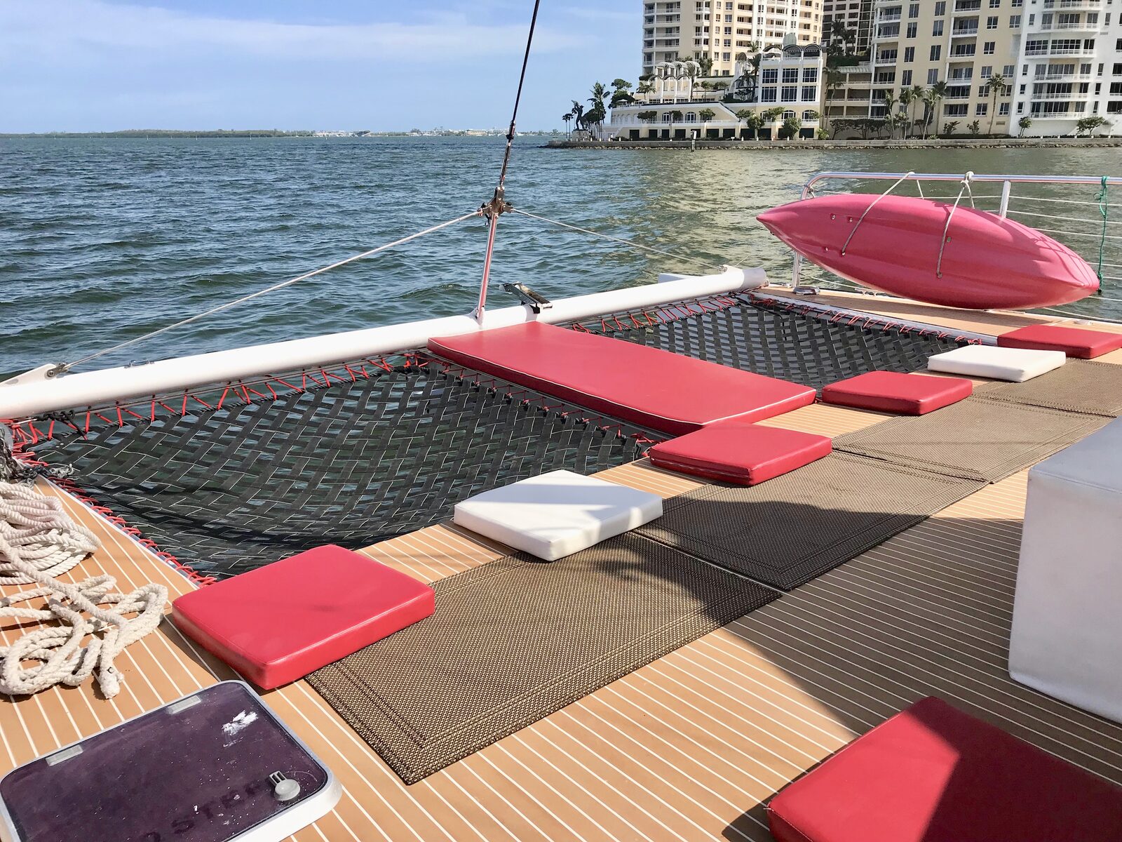 50′ Sailing Catamaran yacht charter Miami