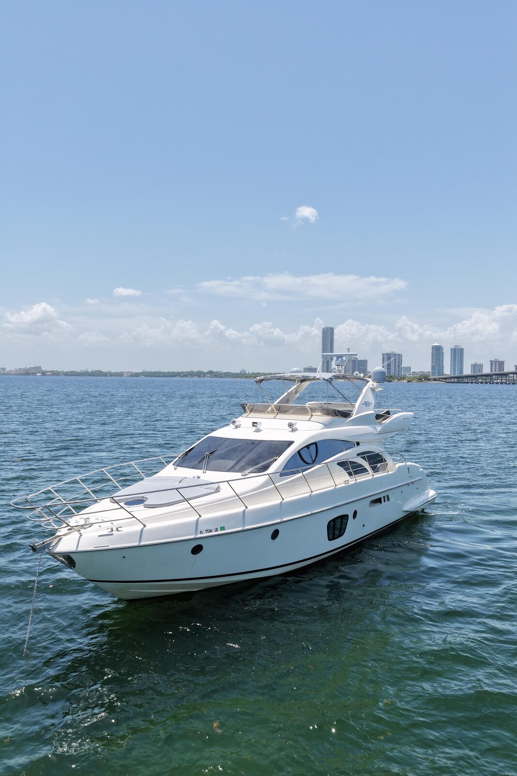 Azimut 60 Flybridge yacht charter Miami